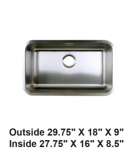 LS-78 Single Bowl Kitchen Sink