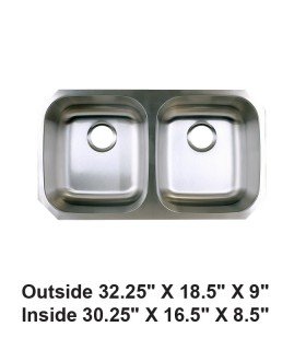 LS-88 Double Bowl Kitchen Sink